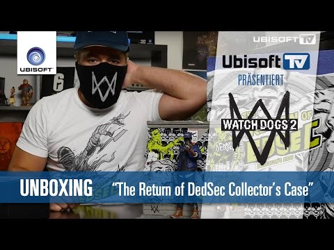 Watch_Dogs 2 - Unboxing &quot;The Return of DedSec Collector&#039;s Case&quot; | Ubisoft [DE]