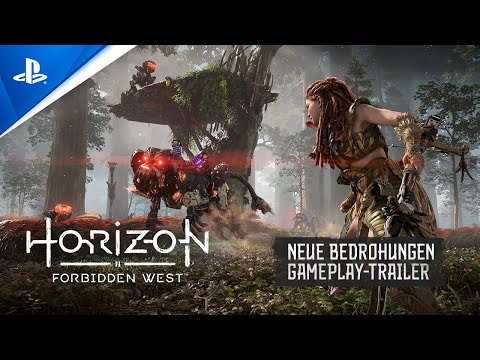 Horizon Forbidden West - Neue Bedrohungen Gameplay-Trailer | PS5, PS4, deutsch