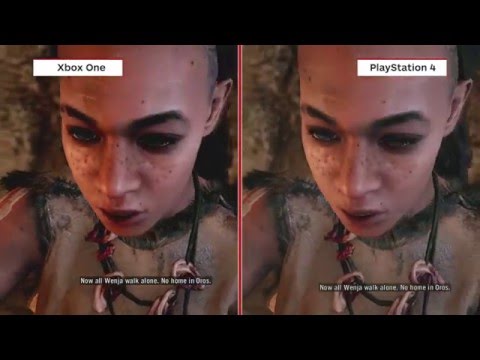 Far Cry Primal Graphics Comparison Xbox One vs PlayStation 4