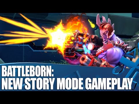 Battleborn - New Story Gameplay with exclusive character reveal!