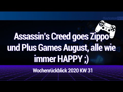 Assassin’s Creed goes Zippo und Plus Games August alle HAPPY