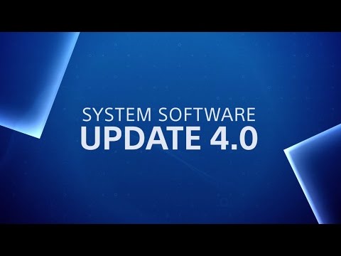 System Software update 4.00 | Coming 13th September | PS4
