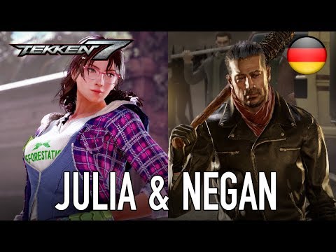 Tekken 7 - PS4/XB1/PC - Julia &amp; Negan (Season Pass 2 Character Trailer - Deutsch)