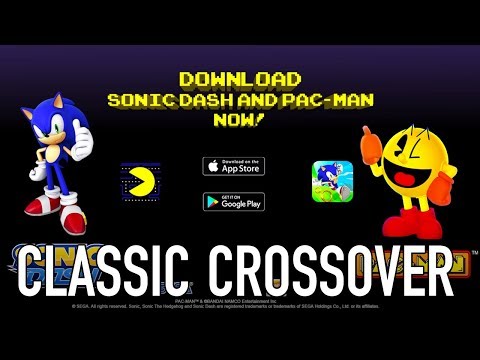 Sonic Dash &amp; PACMAN Heroes - iOS/Android - Classic crossover (Trailer)