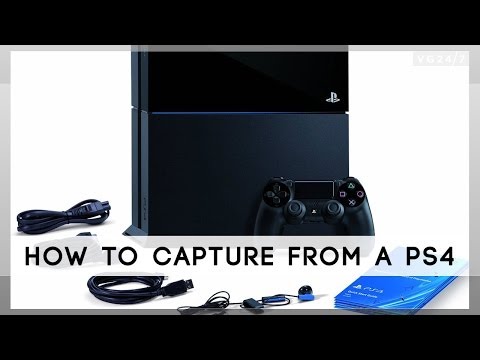 How to capture from a PlayStation 4