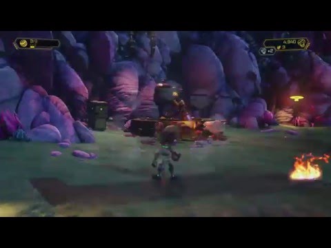 Ratchet &amp; Clank (PS4) - Planet Aridia Gameplay