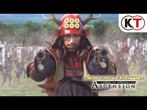 NOBUNAGA&#039;S AMBITION: SPHERE OF INFLUENCE - ASCENSION - OFFICIAL TRAILER