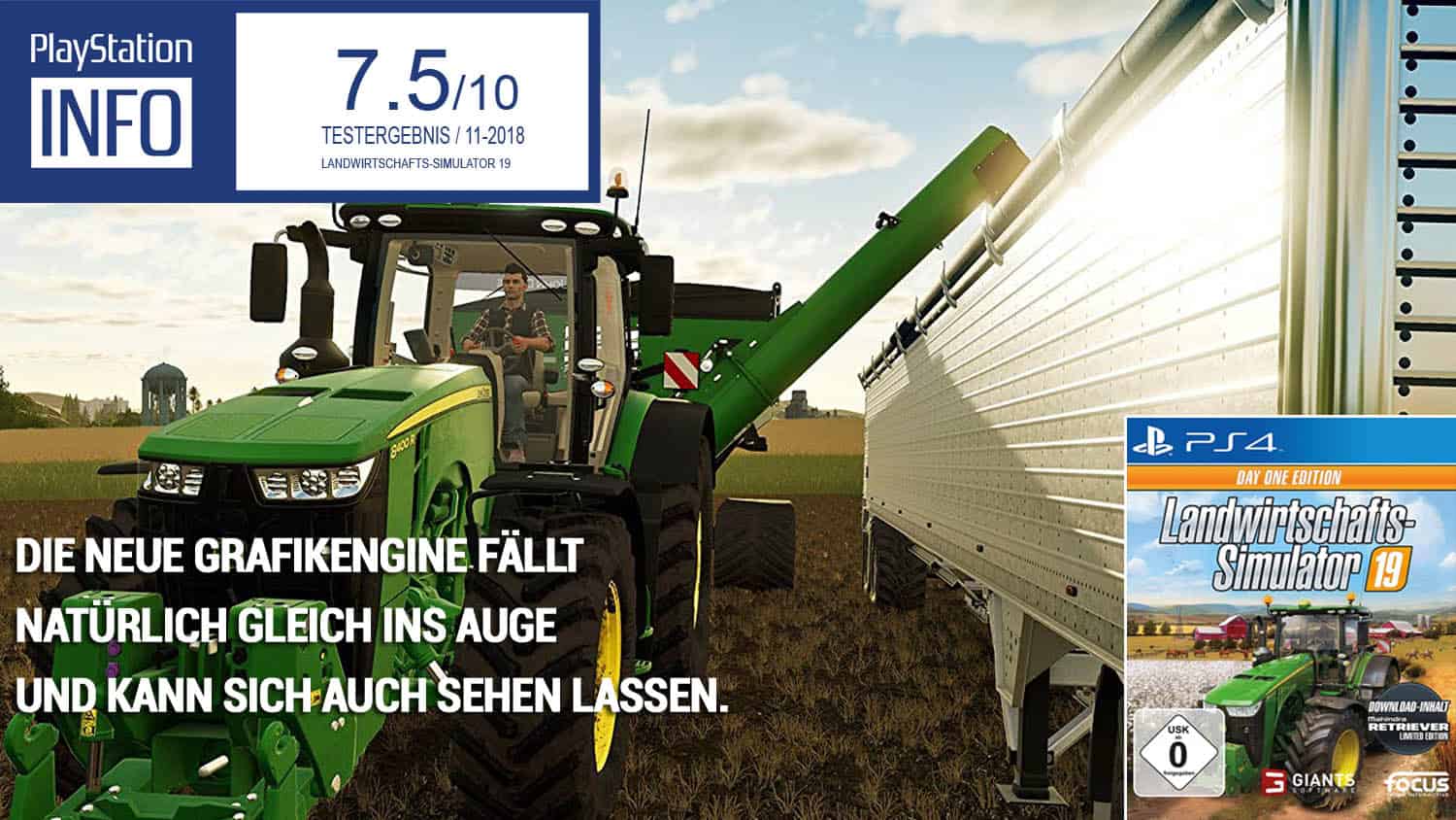 Landwirtschafts-Simulator 19 – Ein Traktor für alle Fälle
