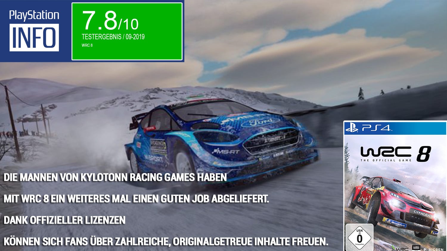 WRC 8 - auf der Überholspur