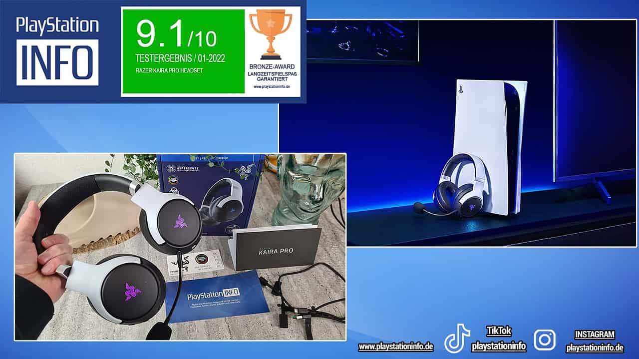 Razer Kaira Pro PlayStation 5 Headset im Test Dieses PS5 Headset
