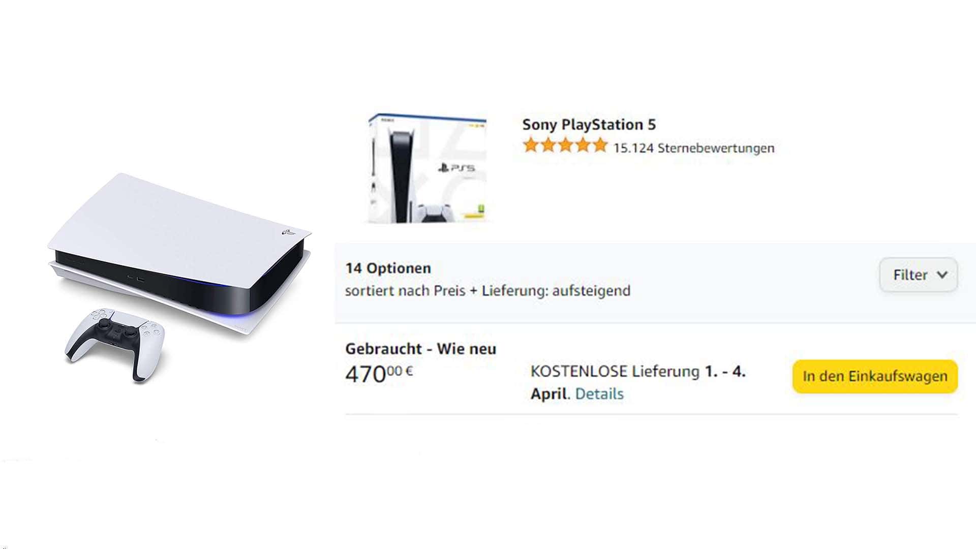 Kup PlayStation 5 (PS5) teraz – dostępne również na Amazon