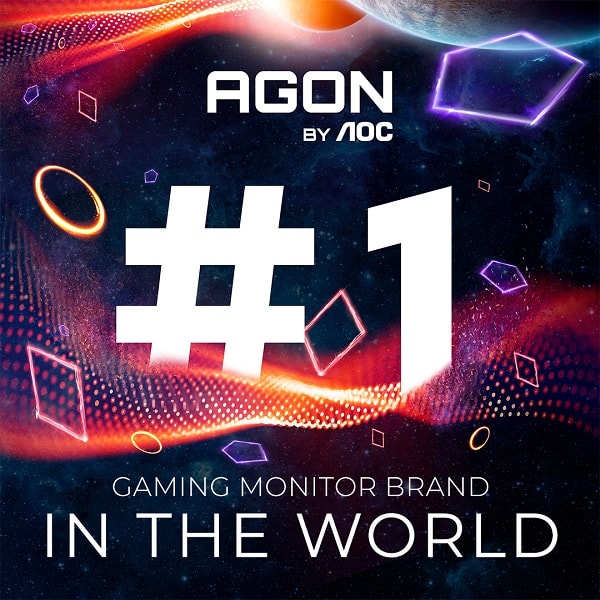 AGON is ranked by AOC as the world’s leading gaming monitor brand