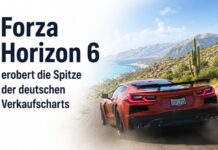 Forza Horizon 6 erobert die Spitze der deutschen Verkaufscharts Forza Horizon 6 erobert die Spitze der deutschen Verkaufscharts