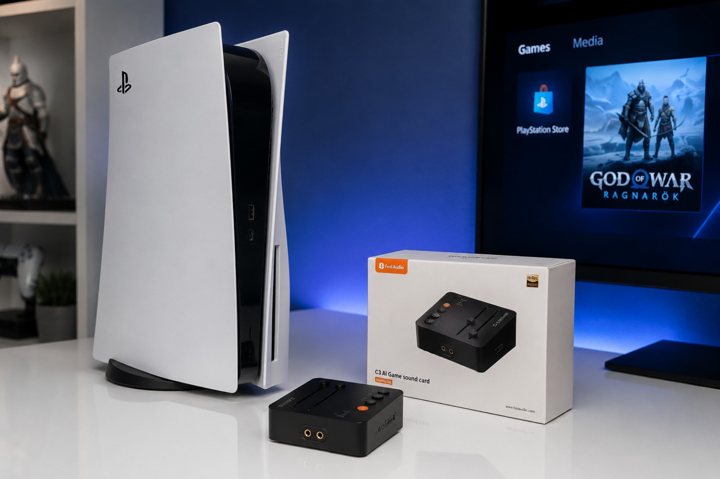 Fosi Audio C3 im Test: Gaming-DAC mit KI-Funktionen und 7.1-Surround - PlayStationInfo