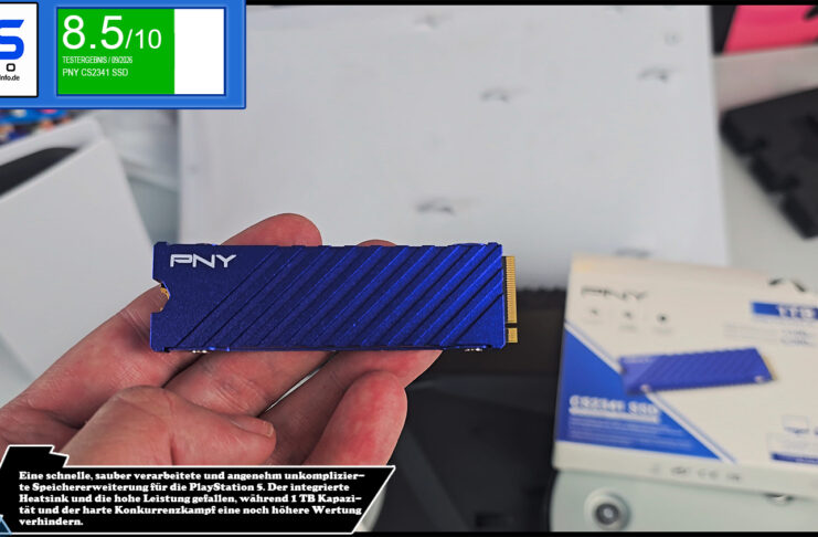PNY CS2341 SSD im Test