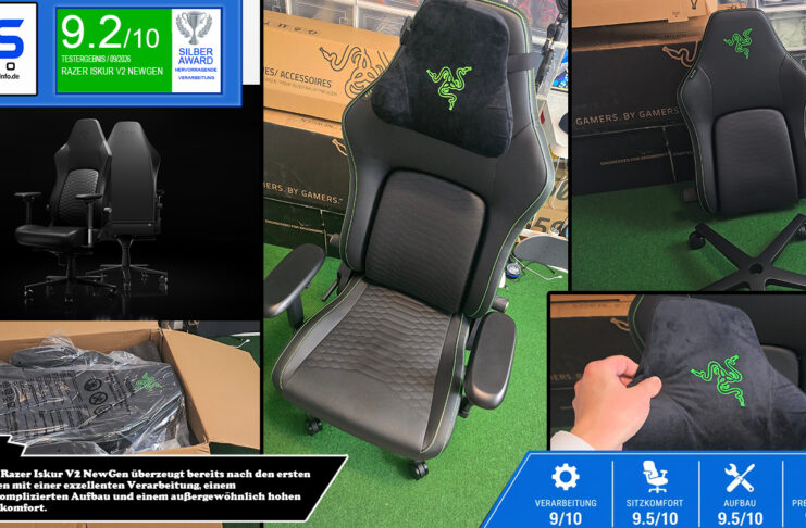 Razer Iskur V2 NewGen im Test