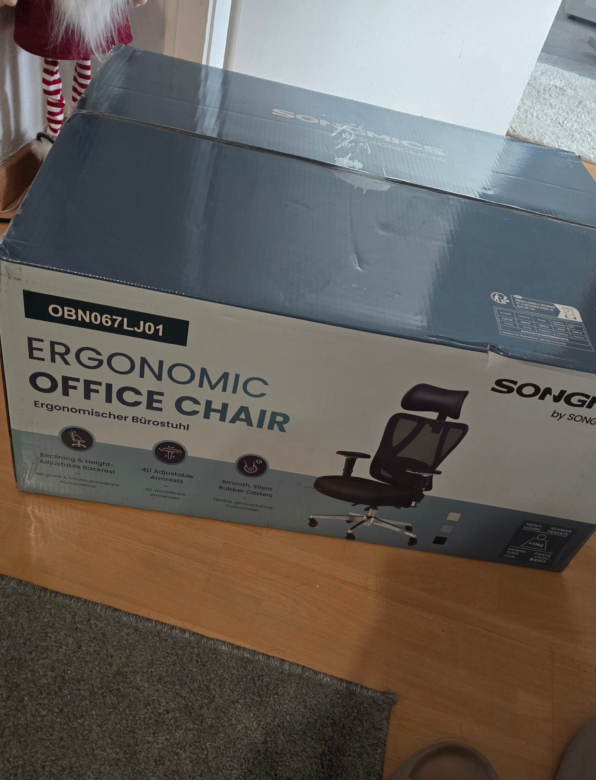 SONGMICS OBN067LJ01 Ergonomic Office Chair im Test - PlayStationInfo