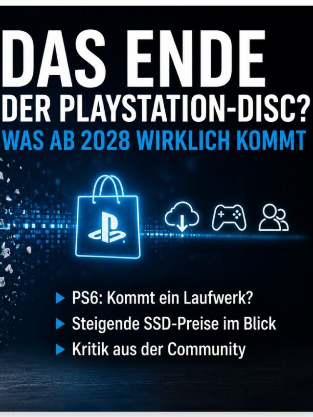 Das Ende der PlayStation Disc